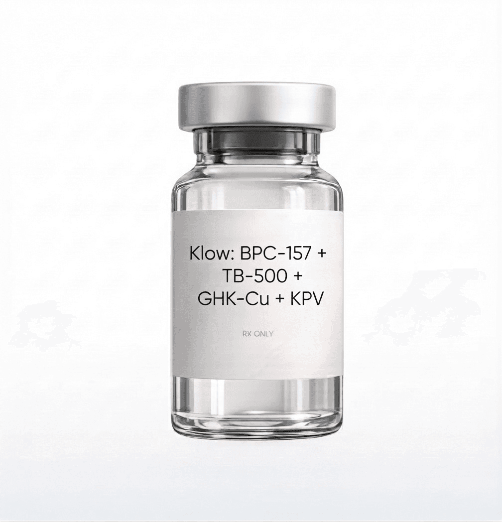 Apexion Health KLOW peptide stack vial